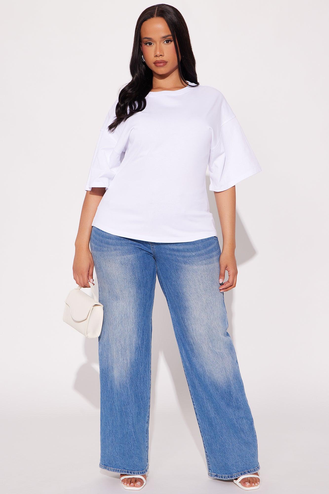 Jayden Fitted T-Shirt - White Product Image