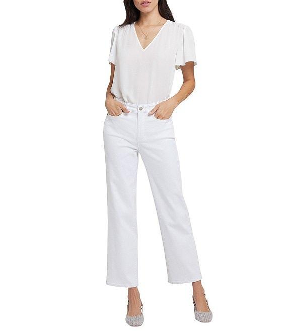 NYDJ Bailey Stretch Denim Lift Tuck® High Rise Straight Leg Jeans Product Image