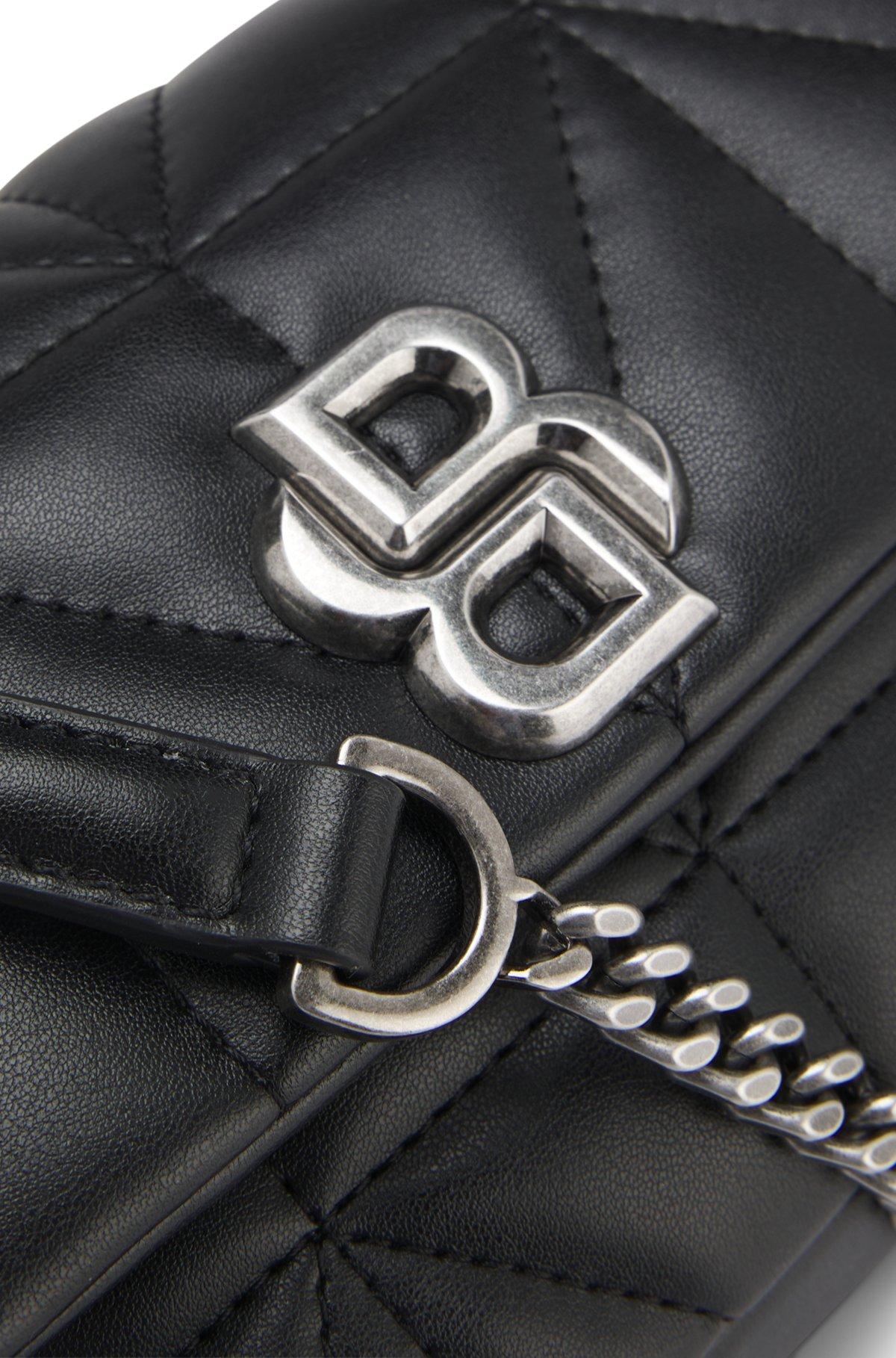 Small quilted shoulder bag with Double B monogram Product Image