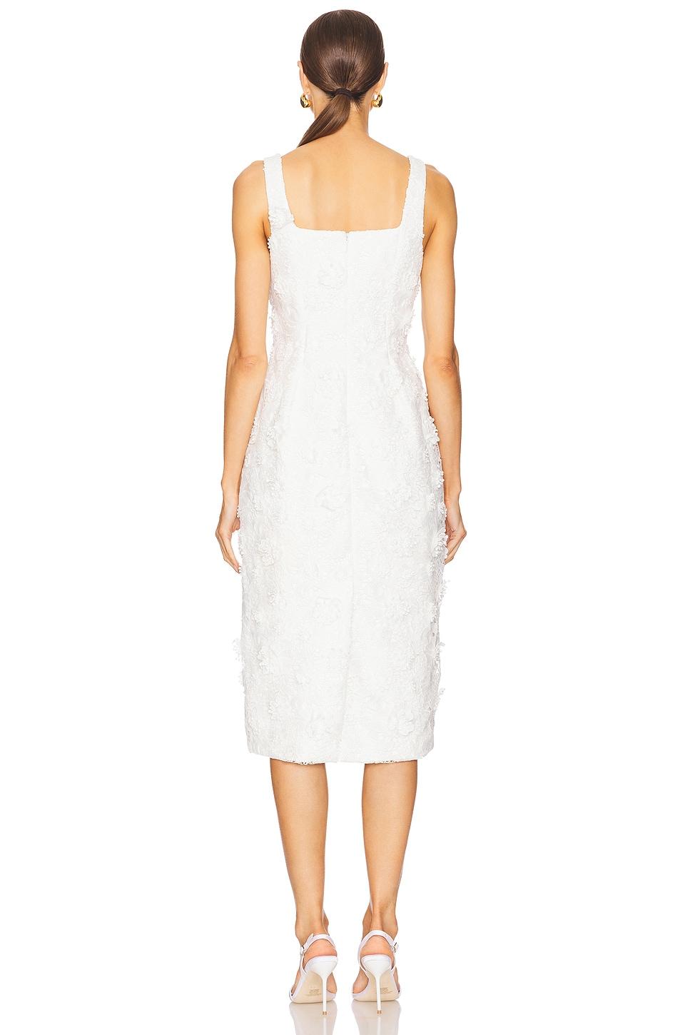 Larissa Embroidered Lace Midi Dress LEO LIN Product Image