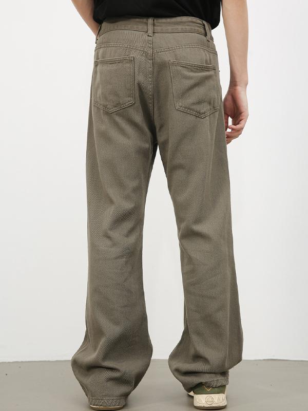 Men's Micro Flare Loose Jeans Product Image