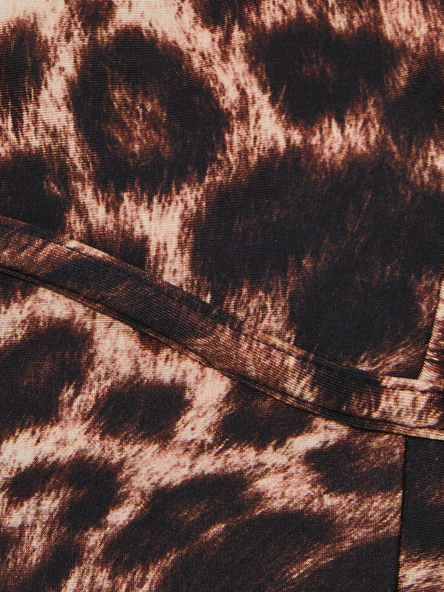 Good American Leopard-Print Bodysuit in Animal Print/Black Product Image