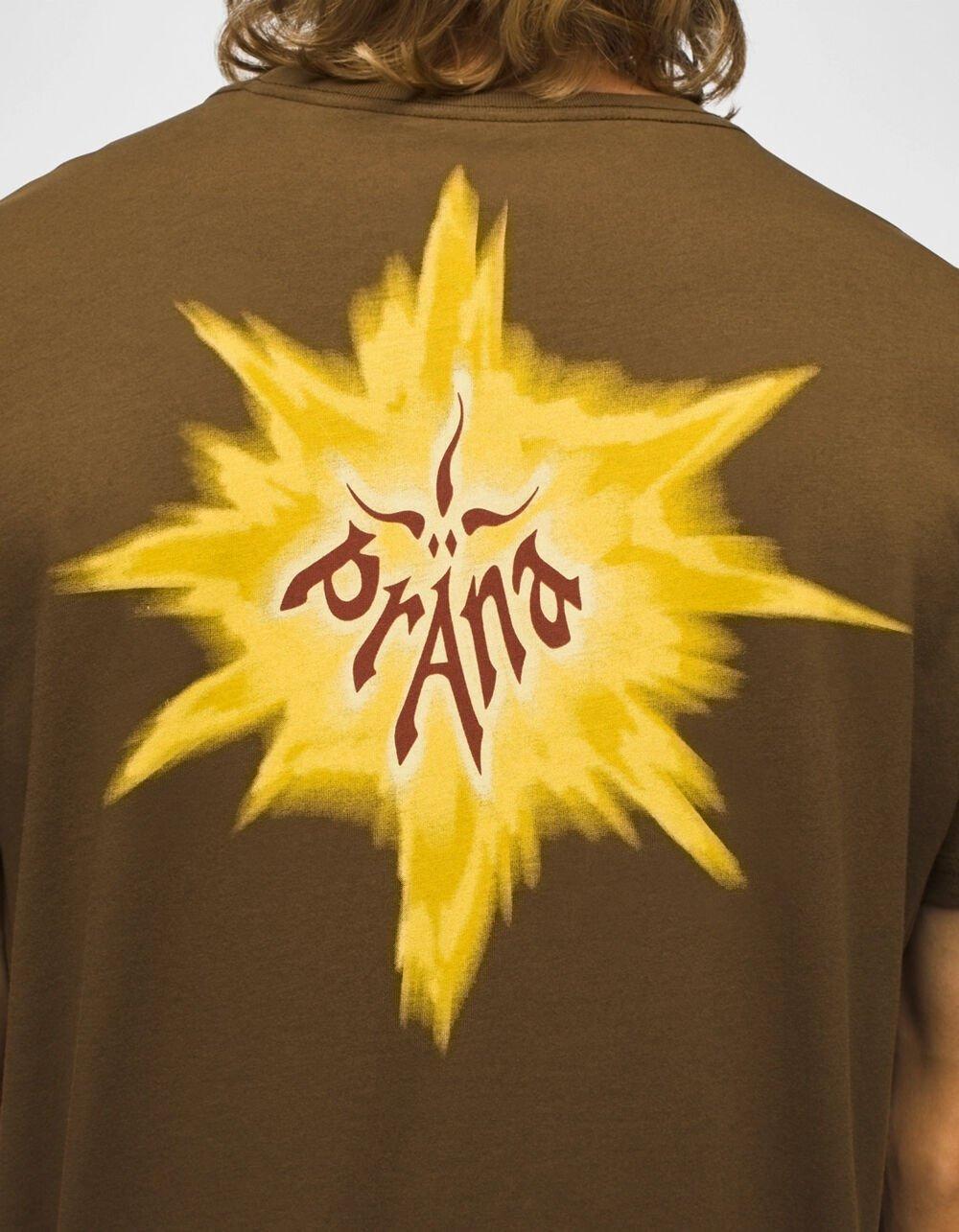 PRANA Heritage Graphic Mens Tee - BROWN Product Image