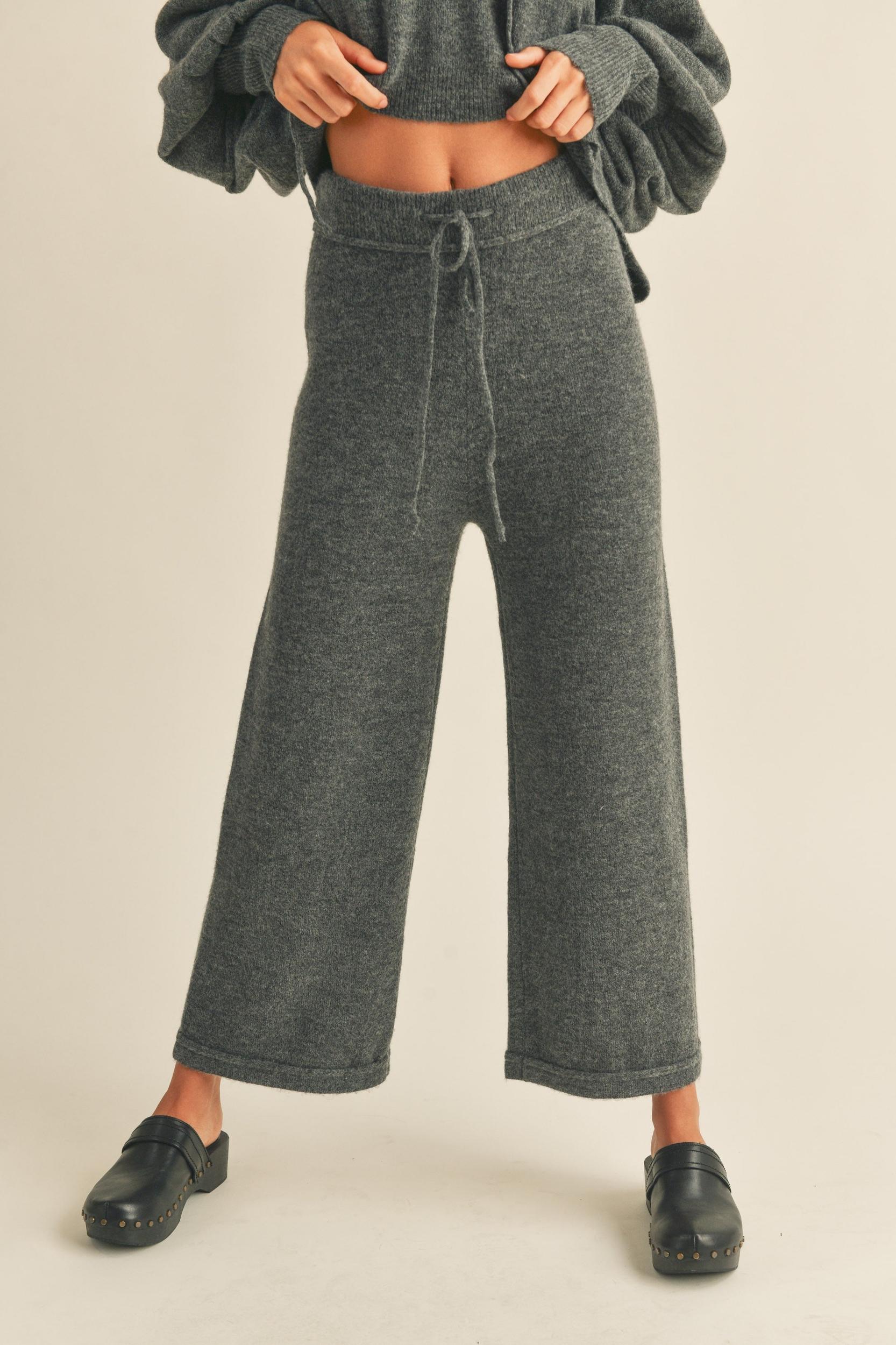 Cozy Sweater Pants Product Image
