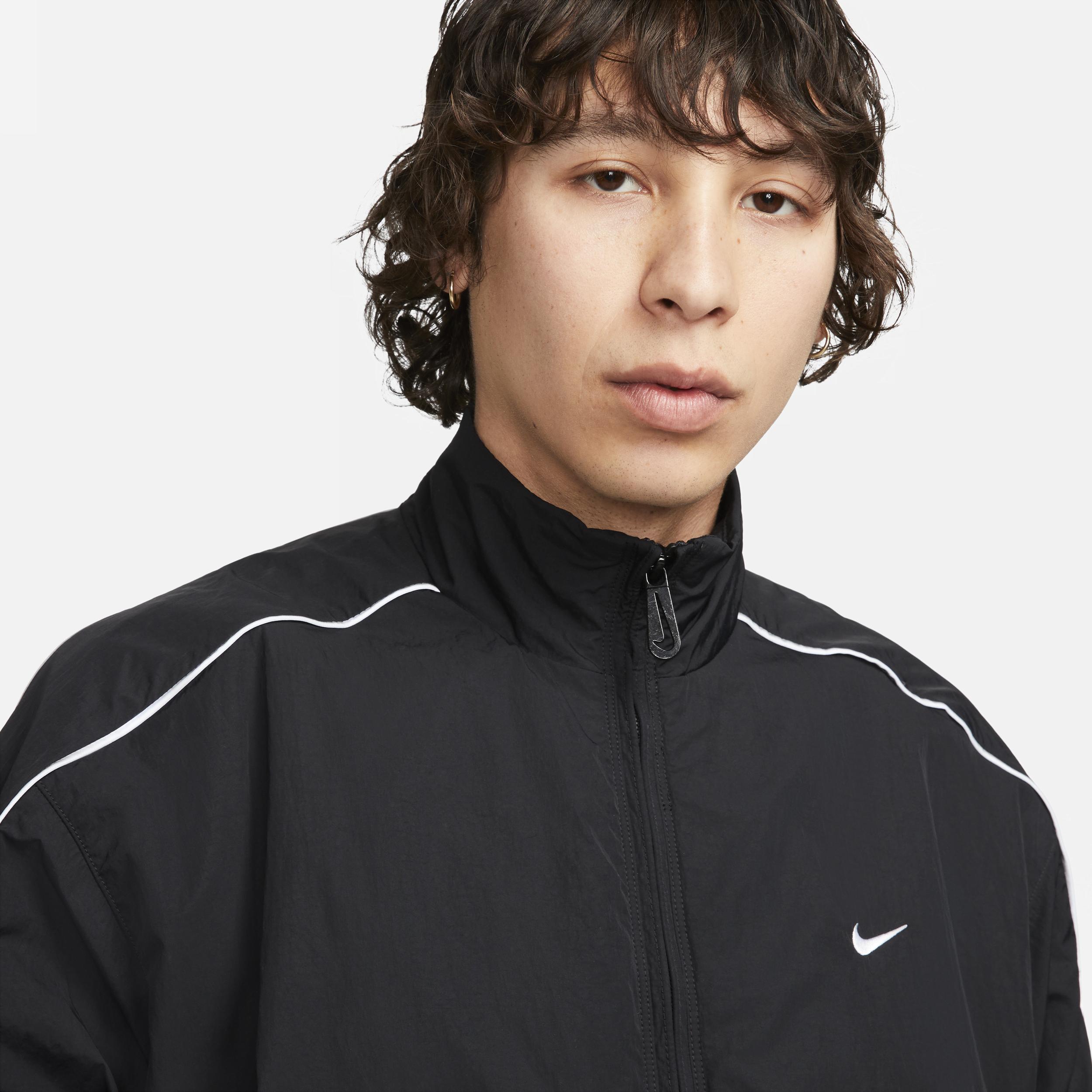 Men's Nike Sportswear Solo Swoosh Woven Track Jacket Product Image