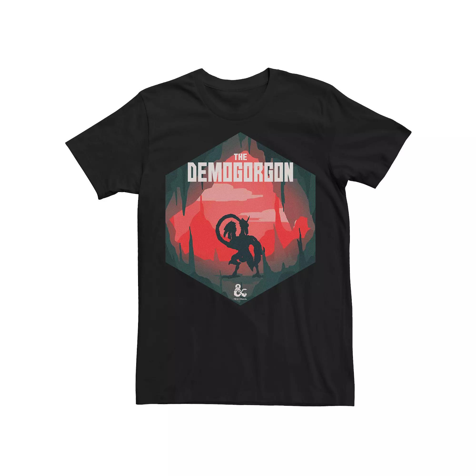 Men's Dungeons & Dragons The Demogorgan Hexagon Poster Tee,  Product Image