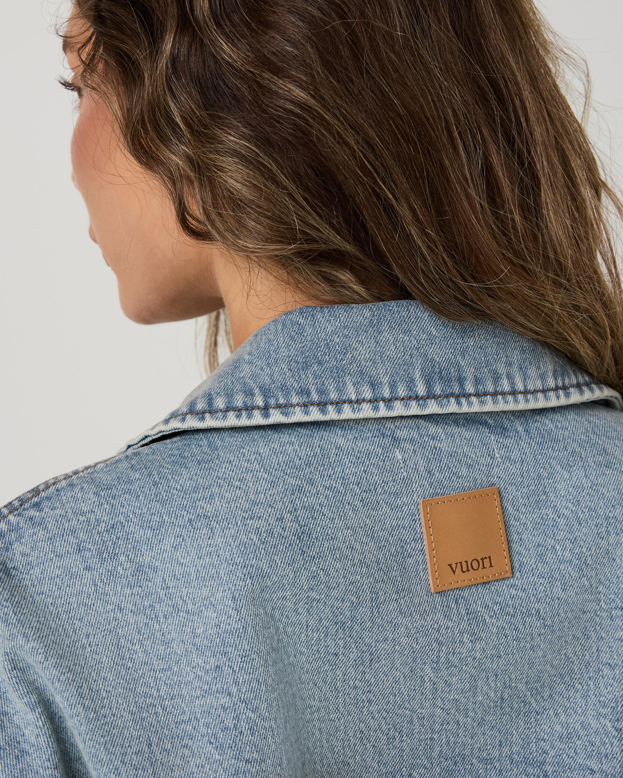 Women's Vuori Vintage Oversized Denim Jacket Product Image