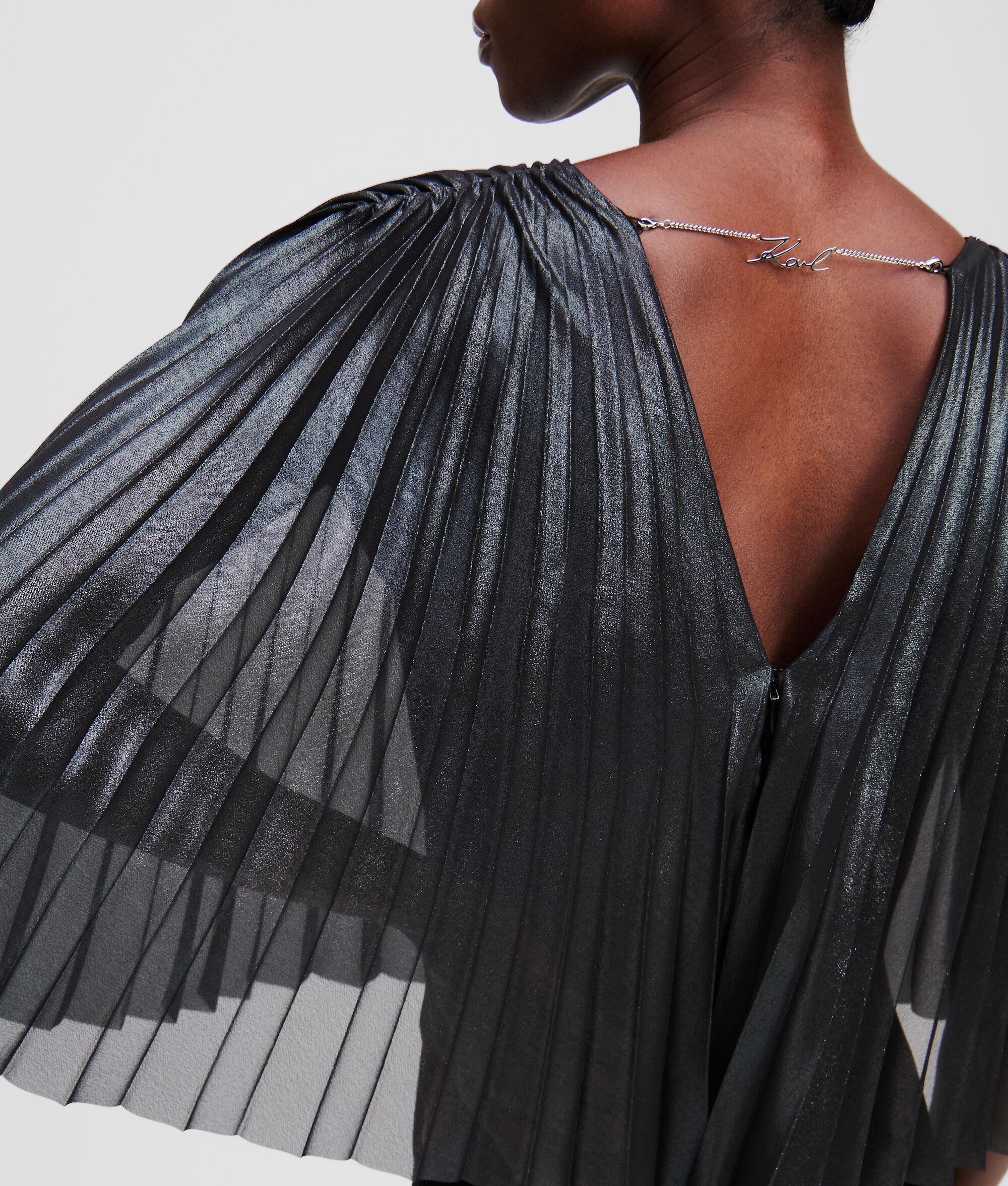 PLEATED CAPE JUMPSUIT Product Image