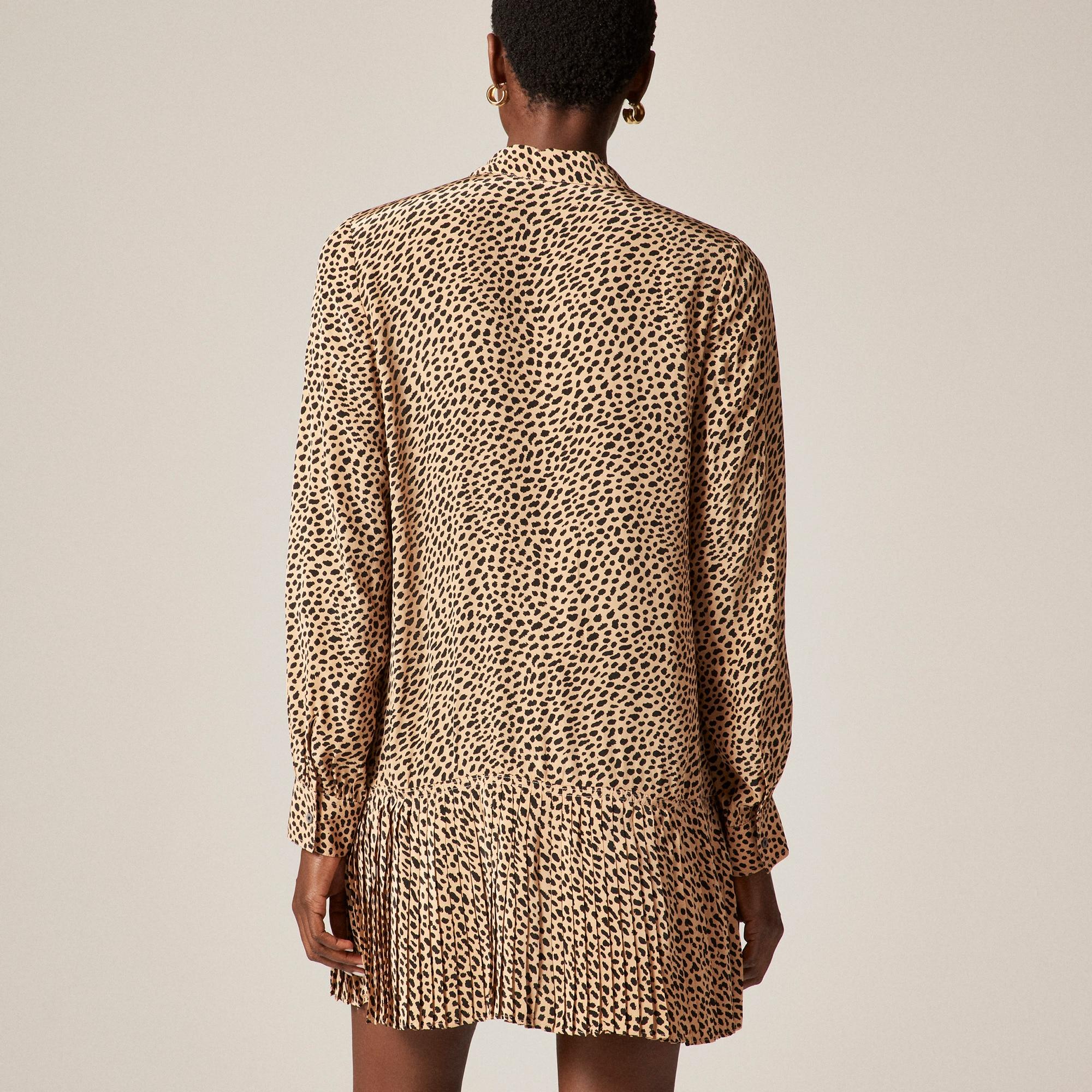 New Amelia shirtdress in leopard print Product Image