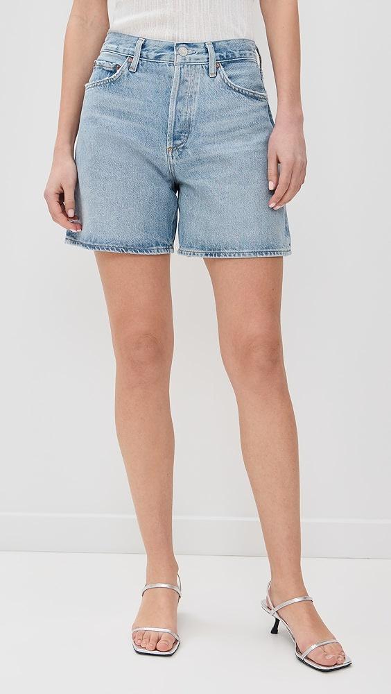 AGOLDE Dame Shorts: High Rise Baggy | Shopbop Product Image