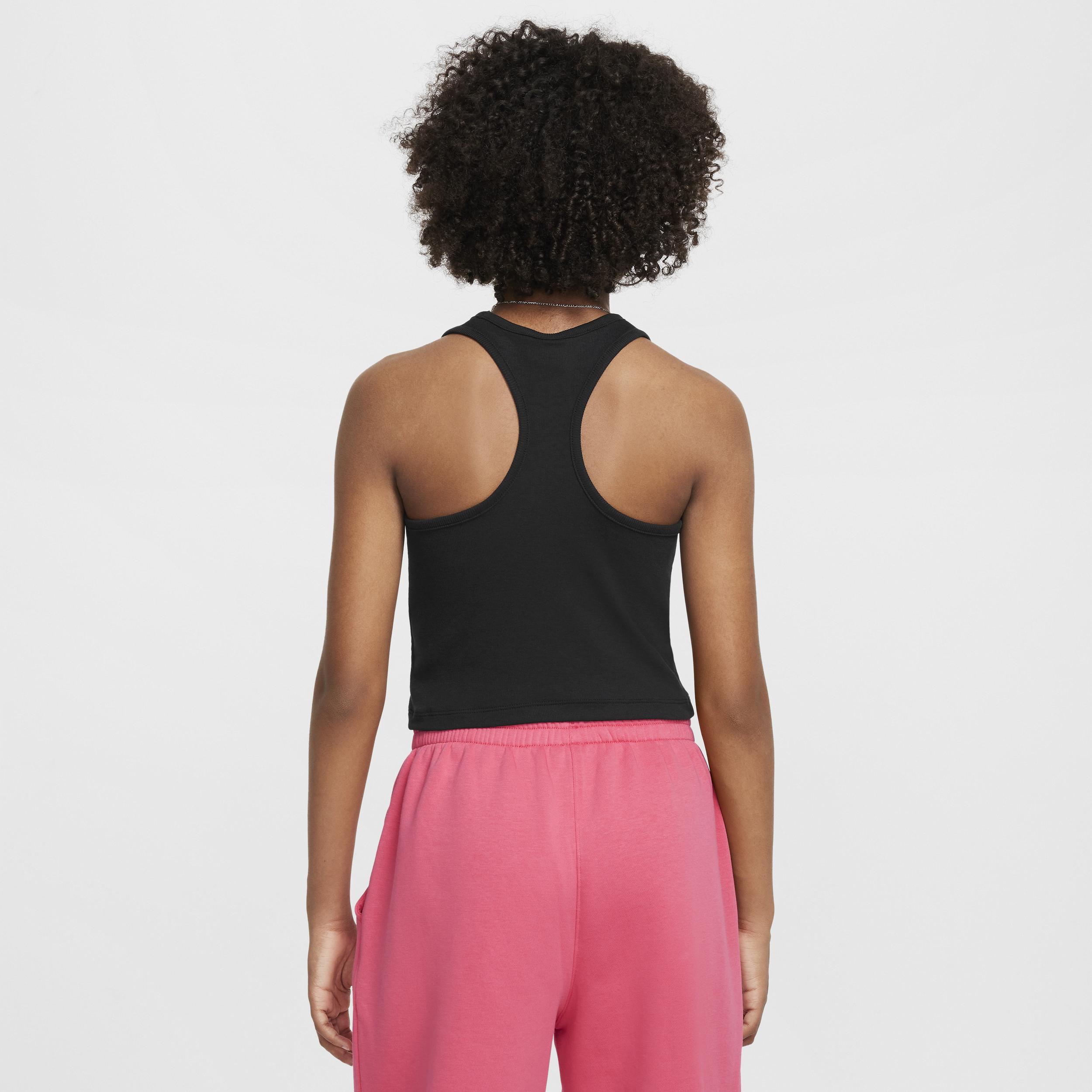 Women's Nike Sportswear Girls' Ribbed Tank Top Product Image