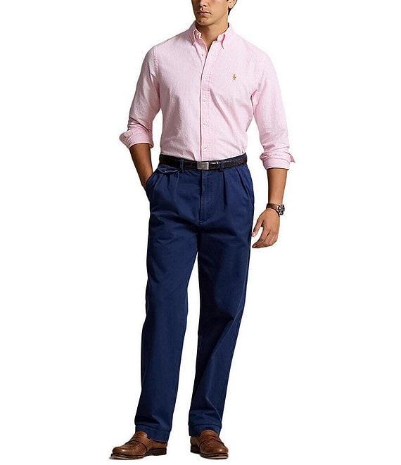 Polo Ralph Lauren Classic Fit Striped Oxford Shirt Product Image