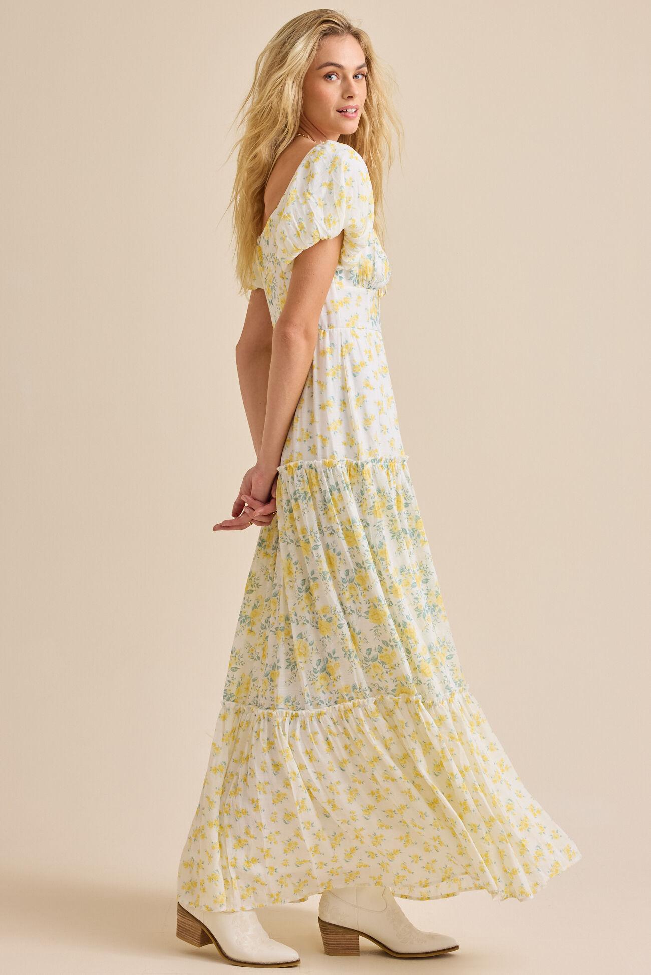 Delilah Floral Maxi Dress Product Image