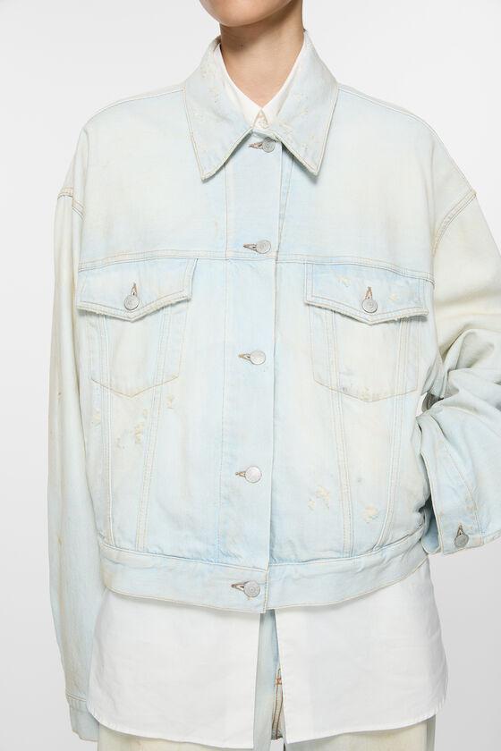Denim jacket - Relaxed cropped fit Product Image