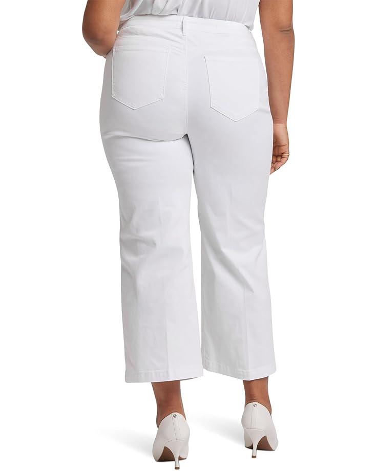 Plus Size Wide Leg Cropped Cargo Product Image