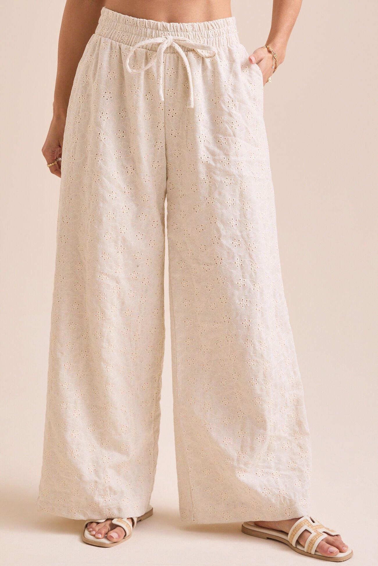 Dolly Eyelet Pants Product Image