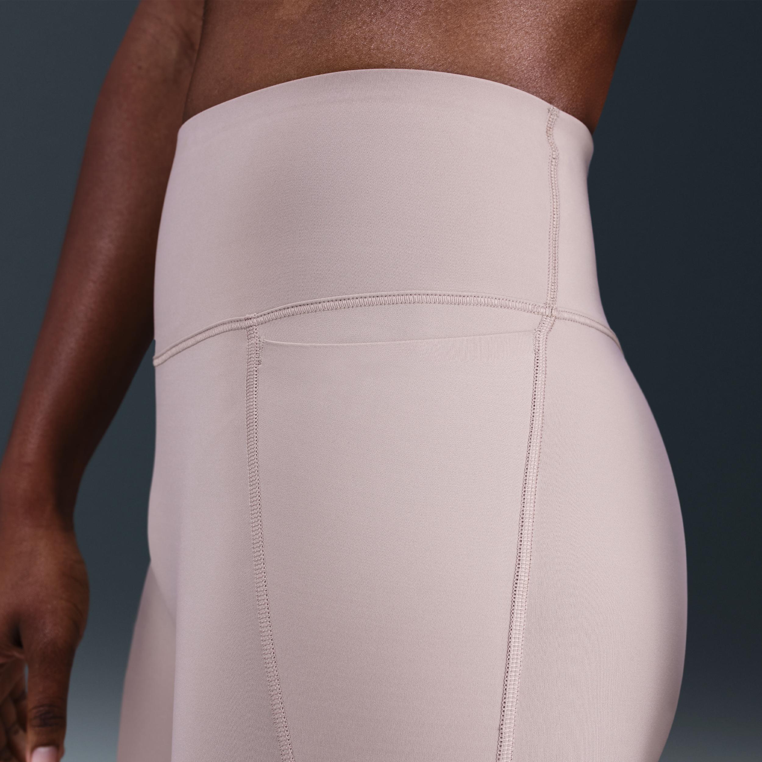 Nike Women's Universa High-Waisted 7/8 Leggings with No Front Seam Product Image