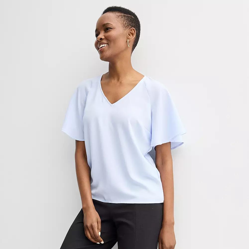 Women's Nine West Short Sleeve Dolman Blouse, Size: XXL, Stella Peri Product Image