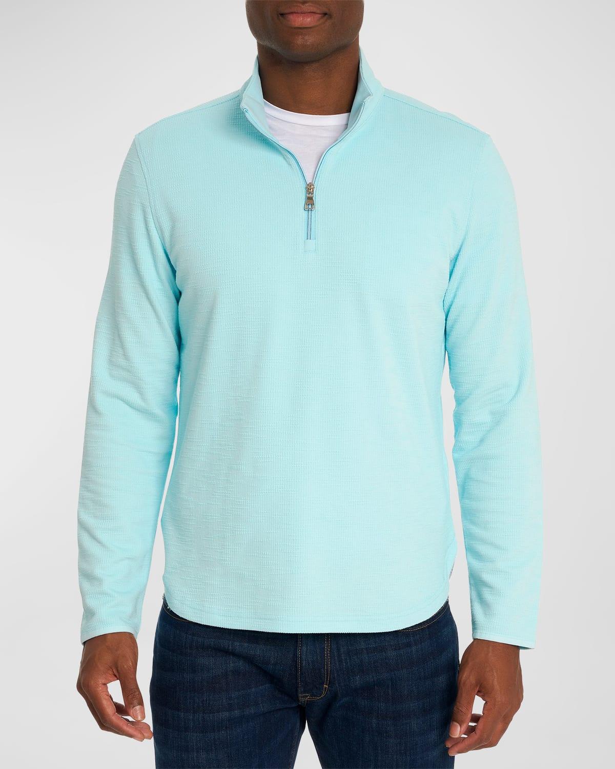 Mens Speilberg Quarter-Zip Waffle Knit Pullover Product Image