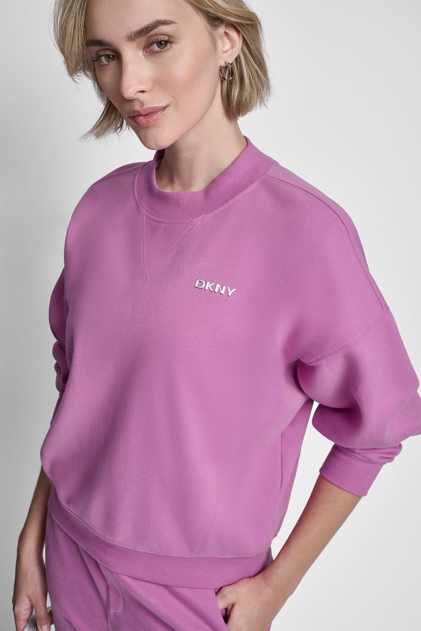 METALLIC BUBBLE LOGO FLEECE PULLOVER Product Image