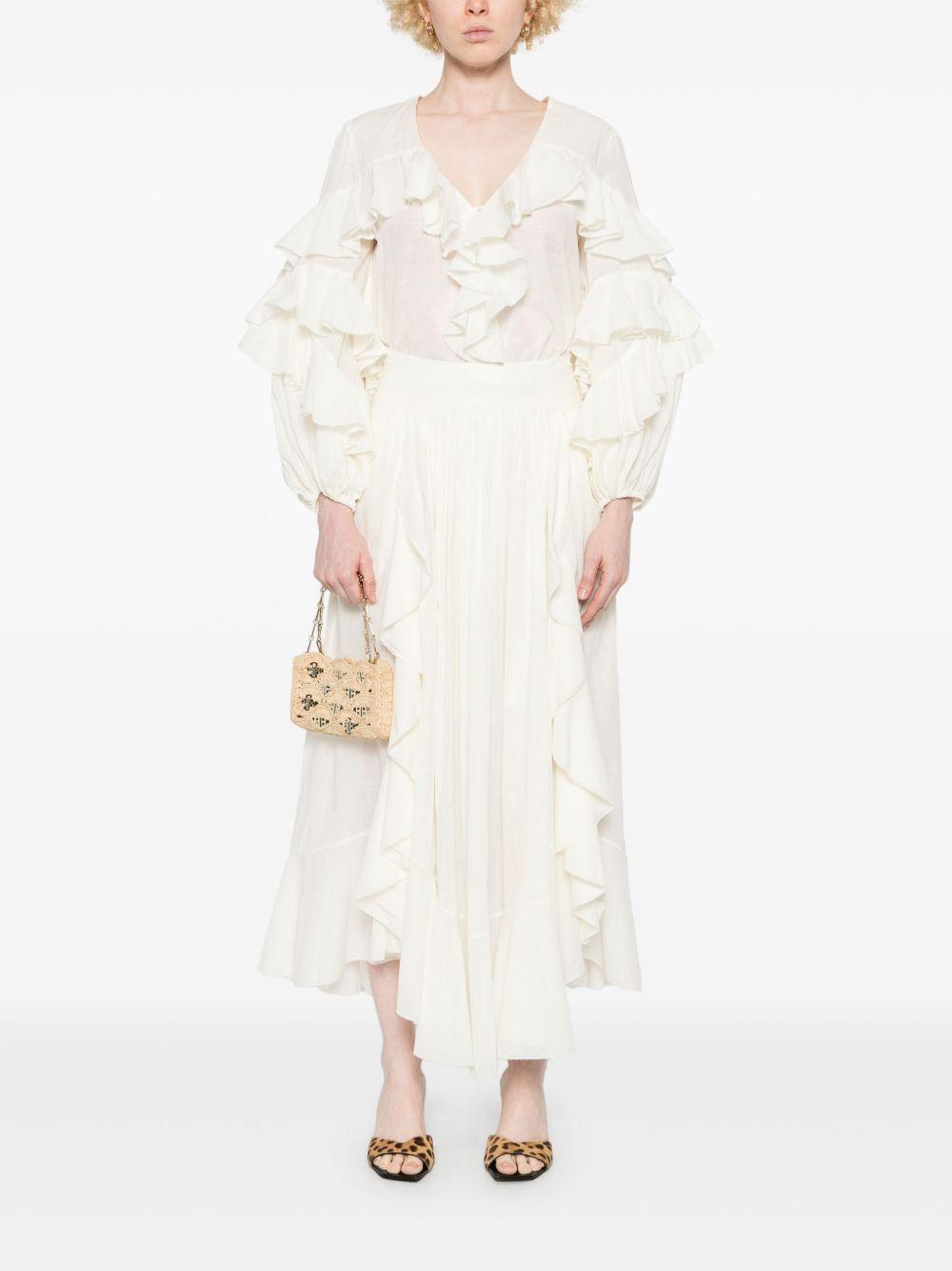 ruffled blouse Product Image