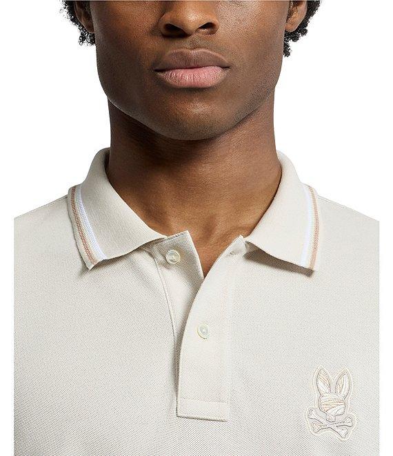 Psycho Bunny Baxter Pique Short Sleeve Polo Shirt Product Image