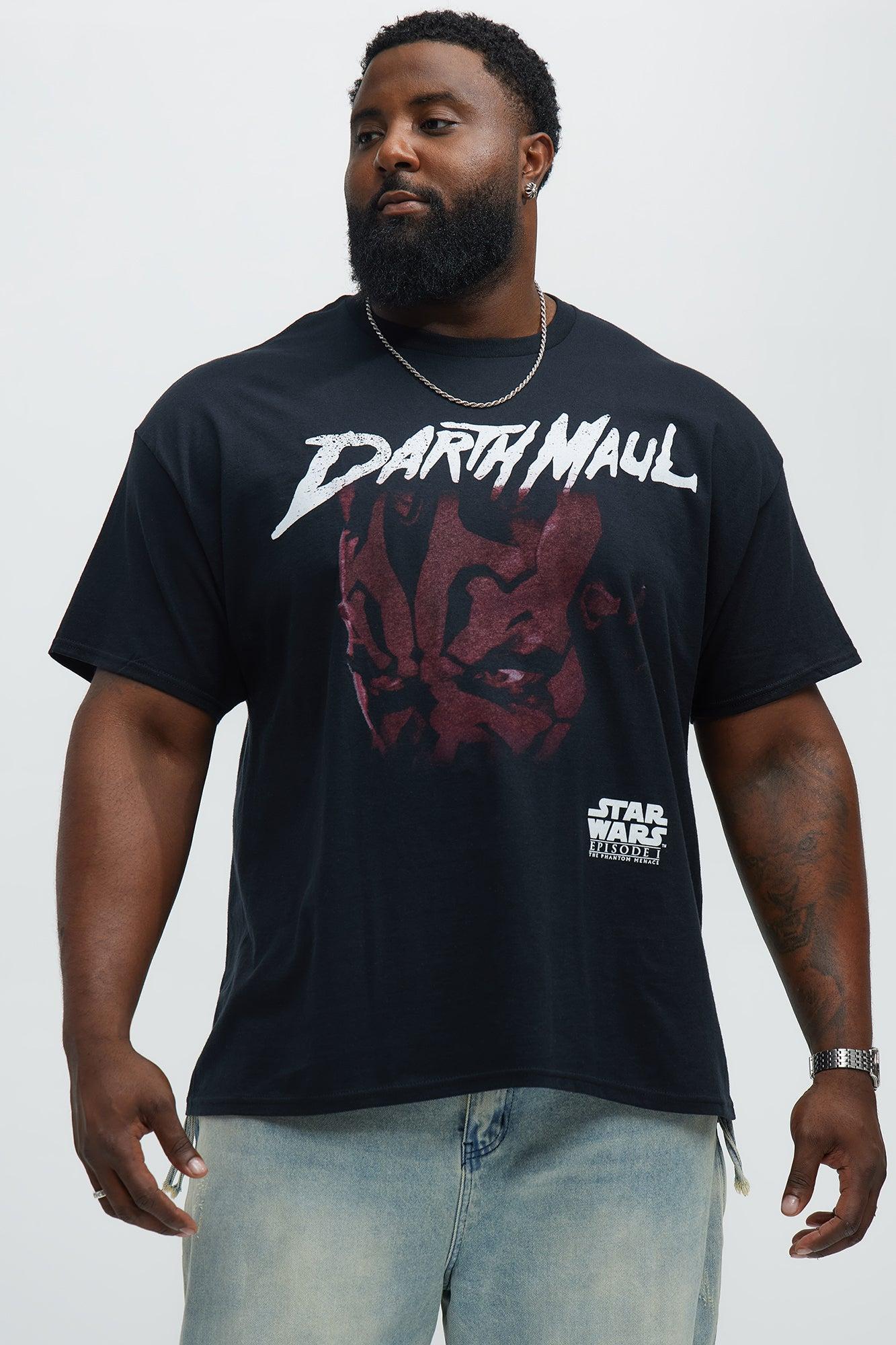Star Wars Darth Maul Short Sleeve Tee - Black Male Product Image