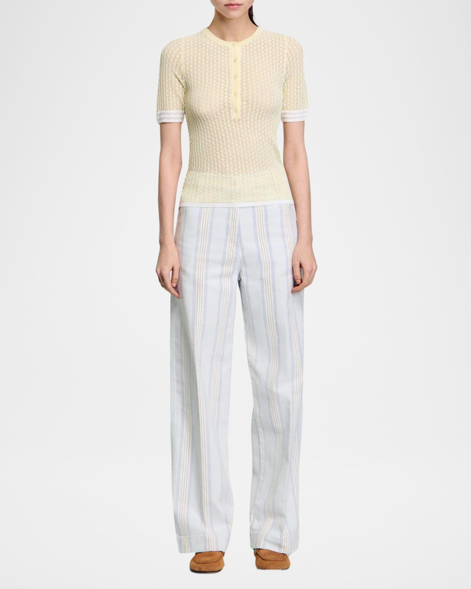 Citron Knit Sweater Product Image