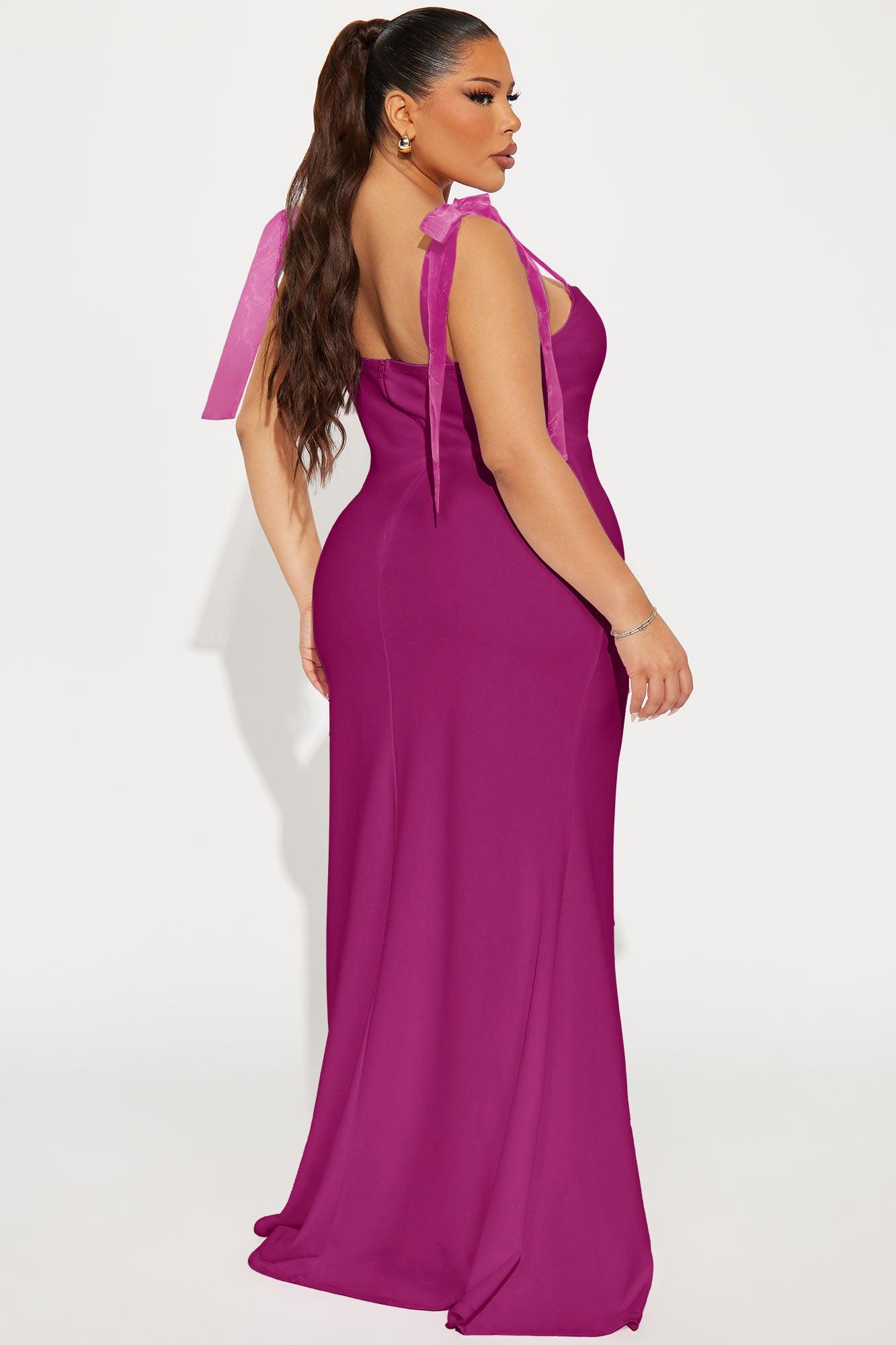 Special Events Gown - Magenta Female Product Image