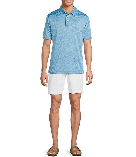 Tommy Bahama Big & Tall IslandZone Palm Coast Isles Short-Sleeve Polo Shirt Product Image