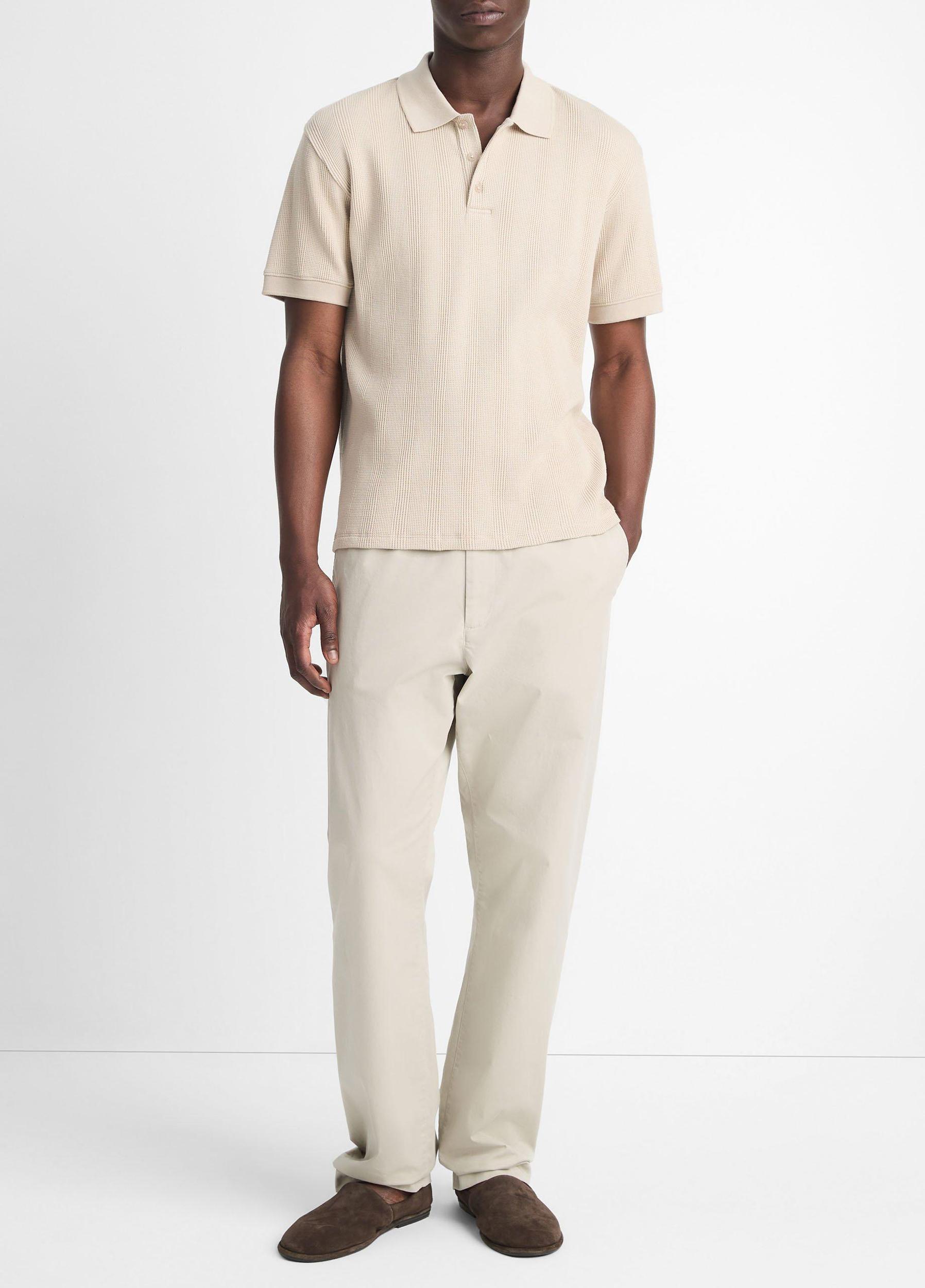 Variegated Pima Cotton Polo Shirt Product Image