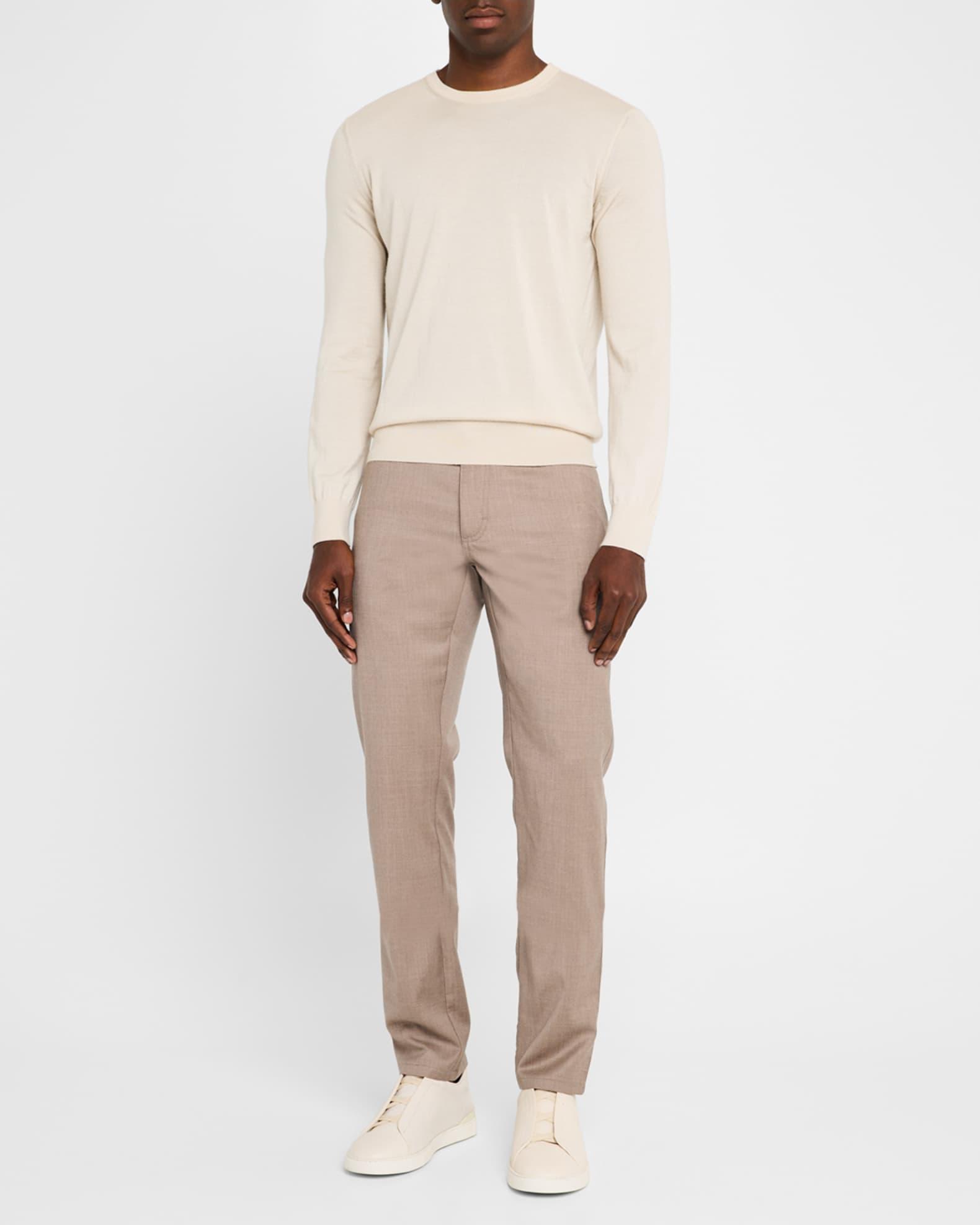 Men's Wool Flannel Five-Pocket Pants Product Image