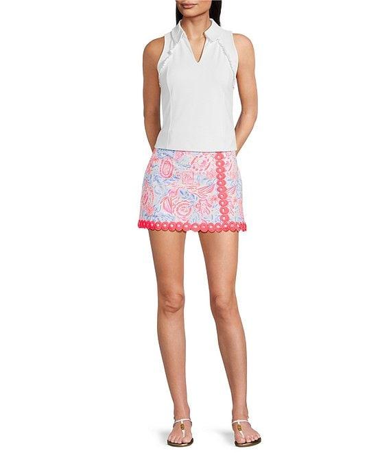 Lilly Pulitzer Michelina Lil Sun Sea Sand Print Mini Skort Product Image