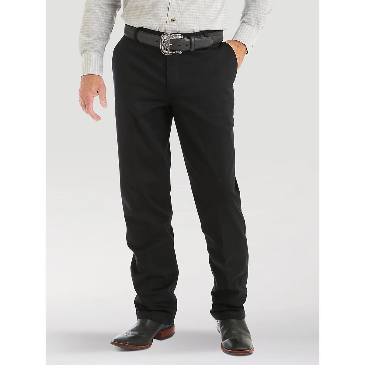 Men's Wrangler Casuals® Flat Front Relaxed Fit Pants Product Image