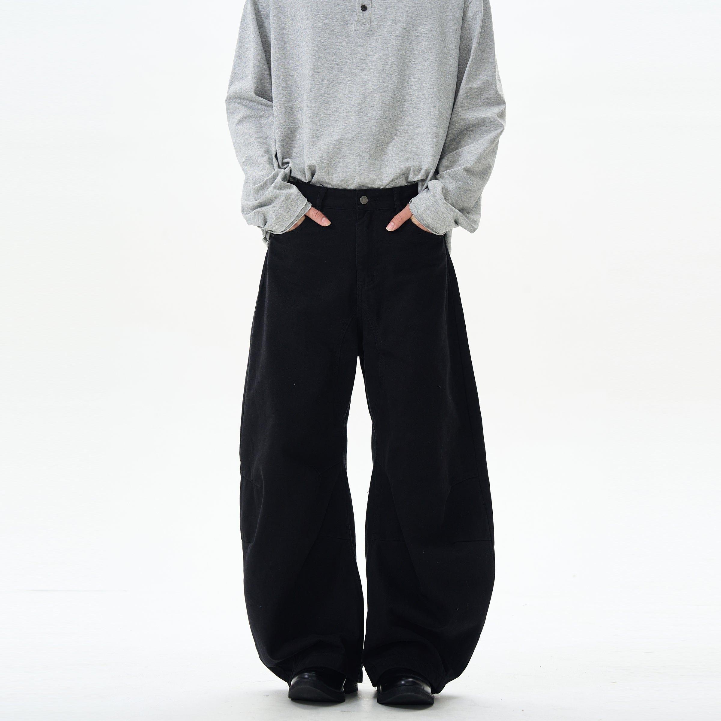 RT No. 12423 SCIMITAR BAGGY DENIM PANTS Product Image