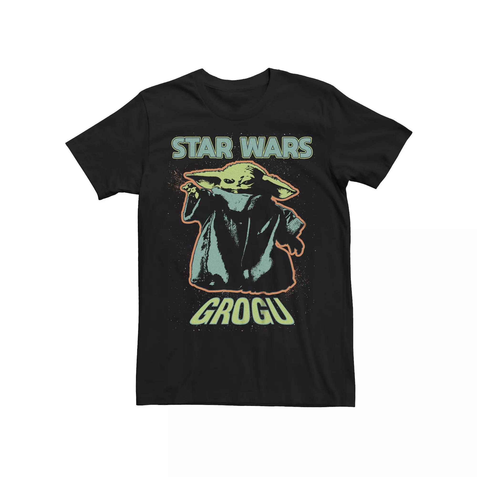 Men's Star Wars The Mandalorian Grogu Using The Force Graphic Tee,  Product Image