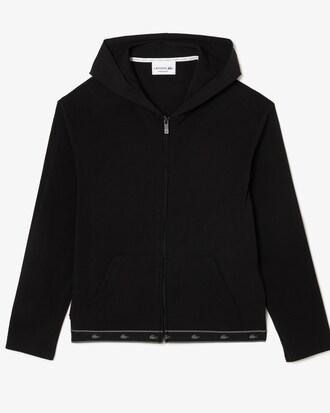 Zip-Up Loungewear Hoodie Product Image