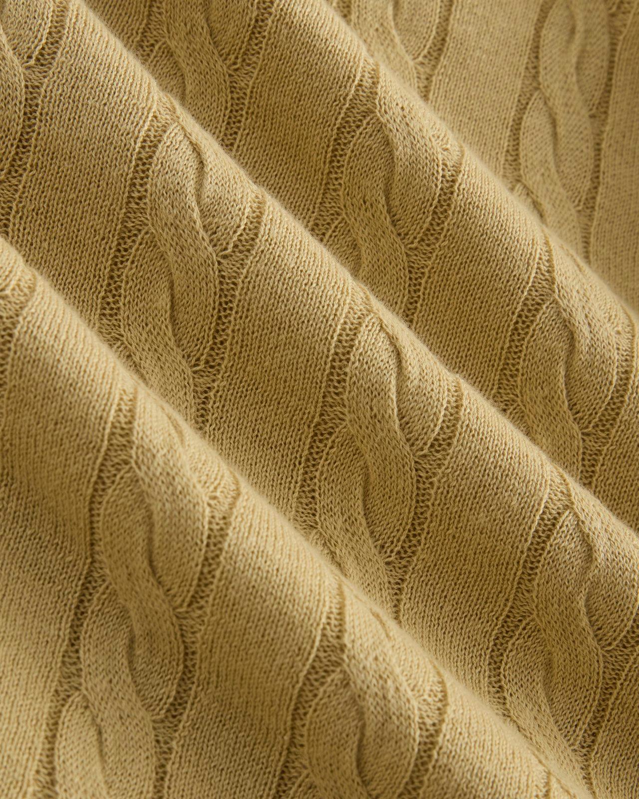 Womens Cable V-Neck in Cotton Cashmere Sweater by Everlane Product Image