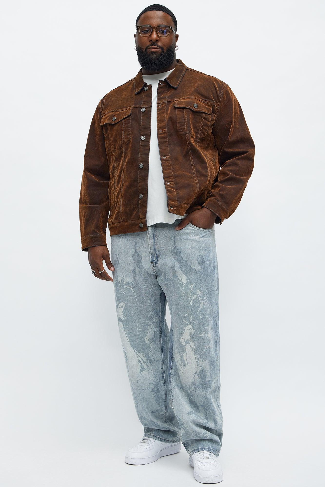 Straight Perspective Jeans - Light Blue Wash Male Product Image