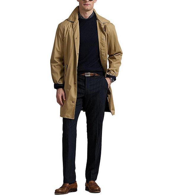 Polo Ralph Lauren Weekday Pinstripe Flat Front Stretch Pants Product Image