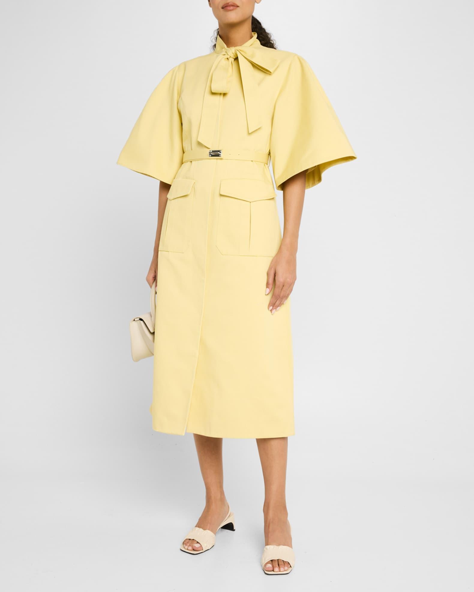 Ilardi Belted Short-Sleeve Dress Product Image