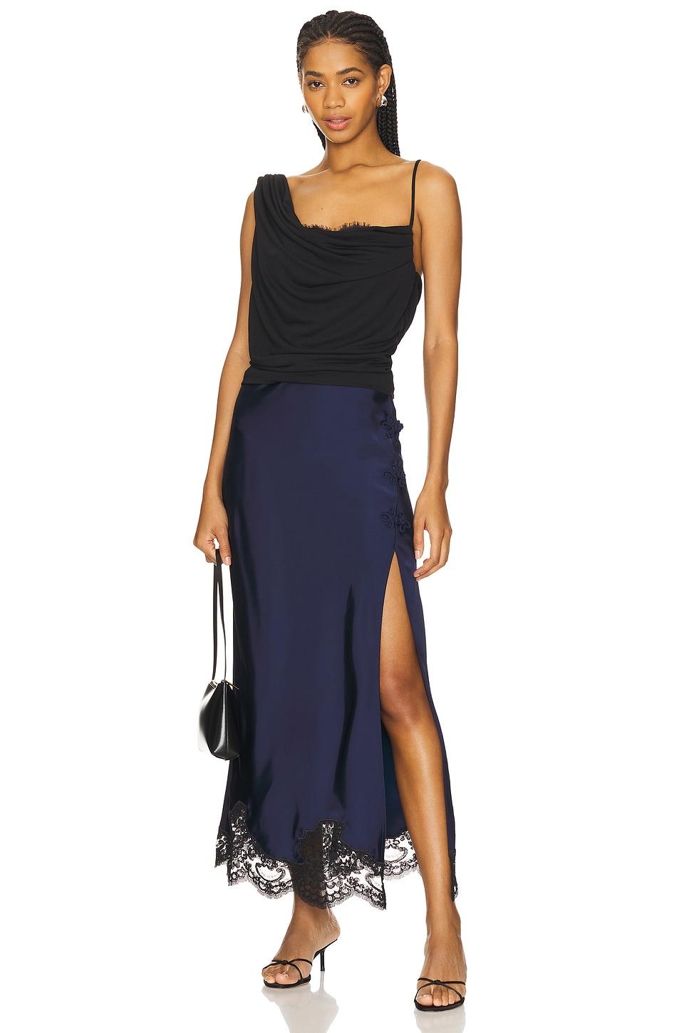 x REVOLVE Camila Midi Skirt Stone Cold Fox Product Image