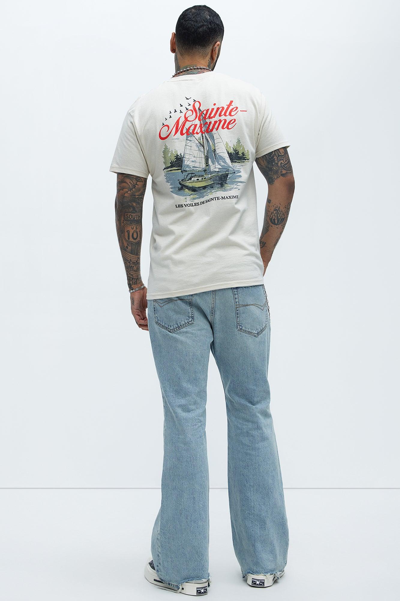 Sainte Maxime Short Sleeve Tee - Natural Product Image