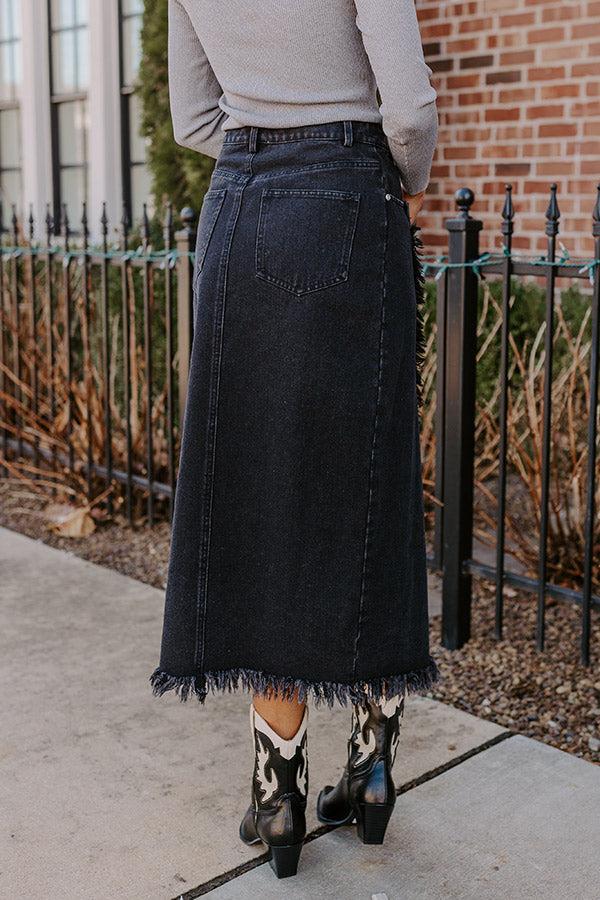 The Ashley Denim Skirt Product Image