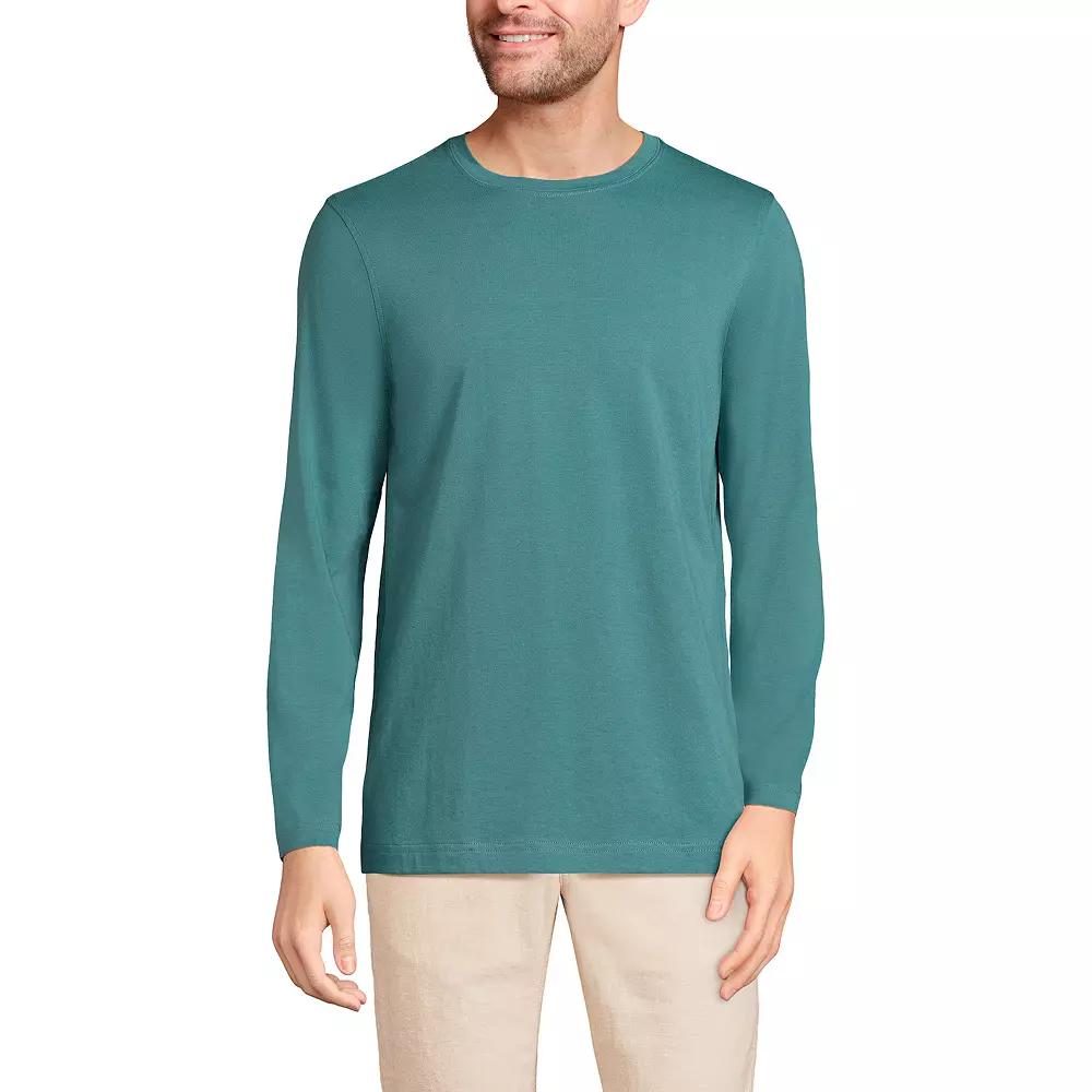Men's Lands' End Classic-Fit Supima Tee,  Product Image