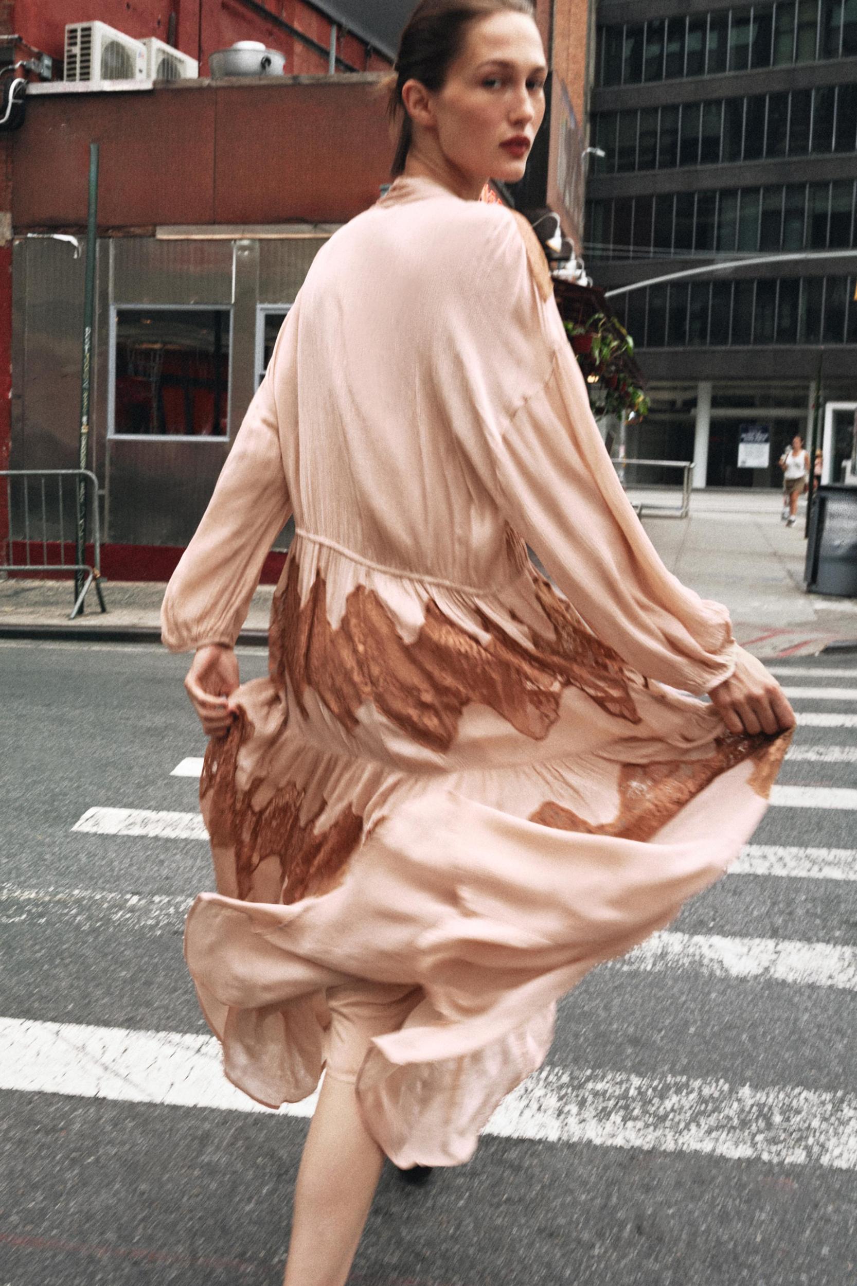 LACE COMBINATION BOW DRESS Product Image