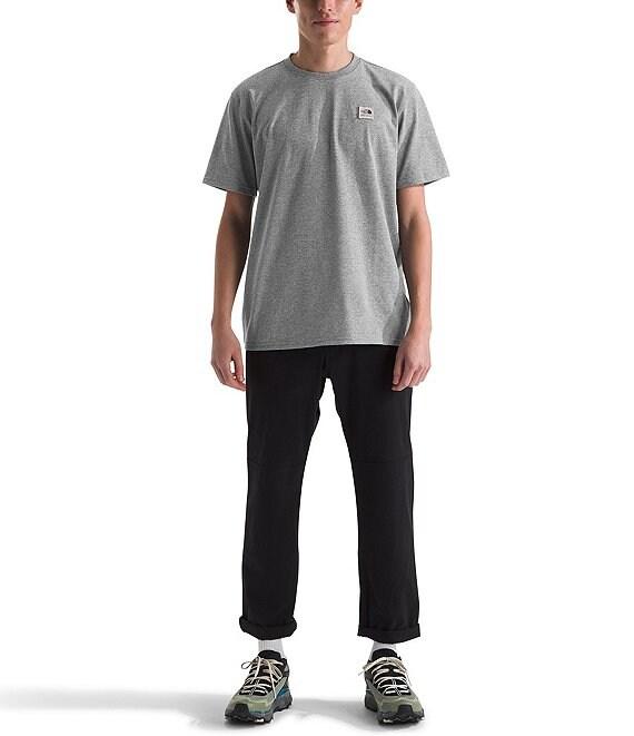 The North Face Heritage Patch Short Sleeve Heathered T-Shirt Product Image