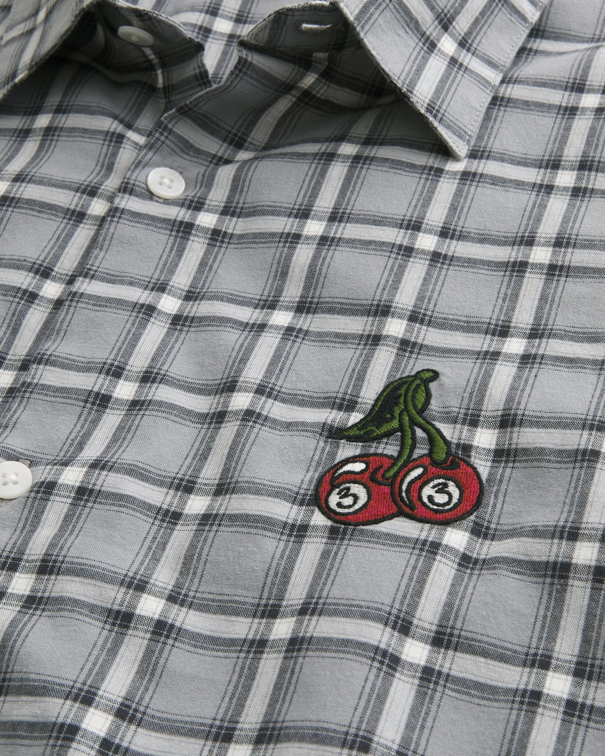 Boxy Short-Sleeve Shirt Product Image