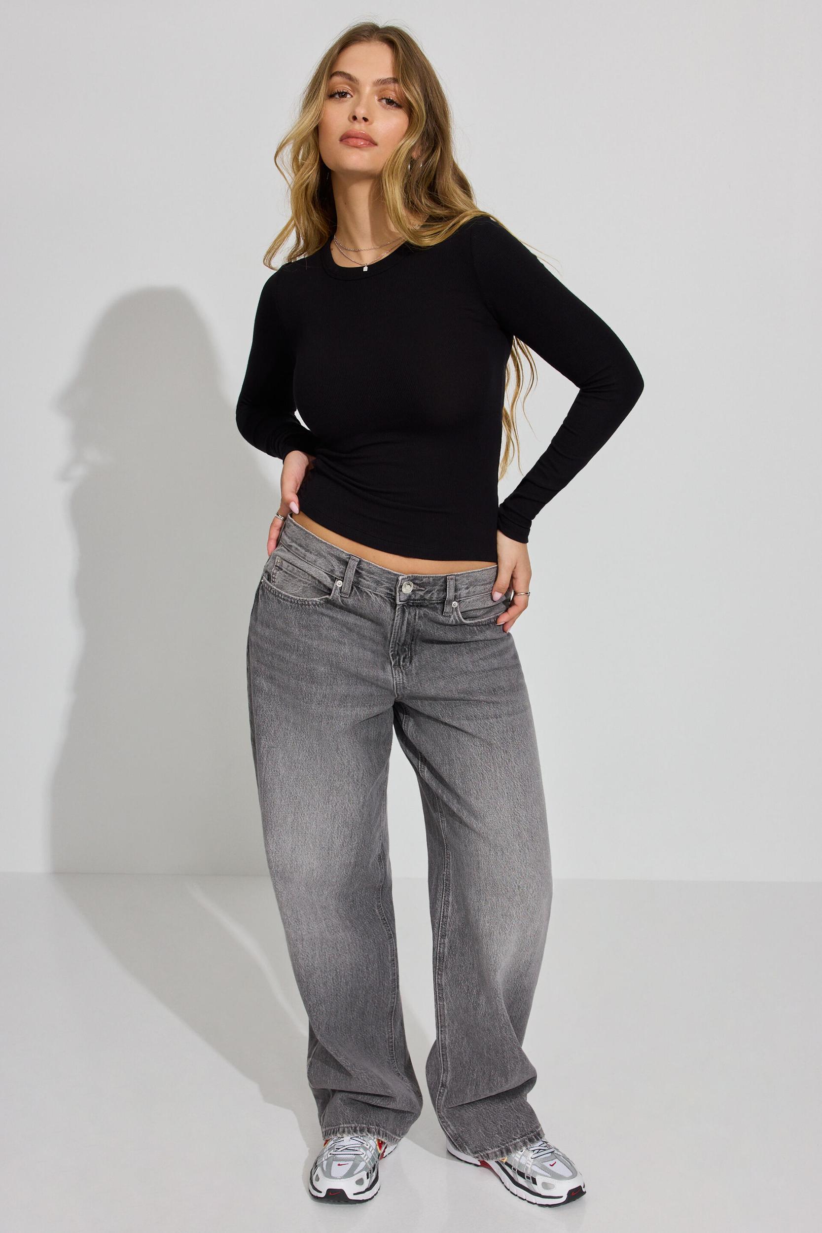 Estelle Mock Neck T Shirt Product Image