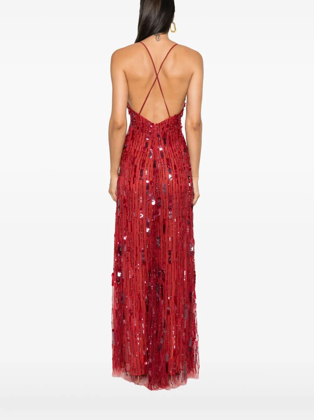 bead embellished dress Product Image